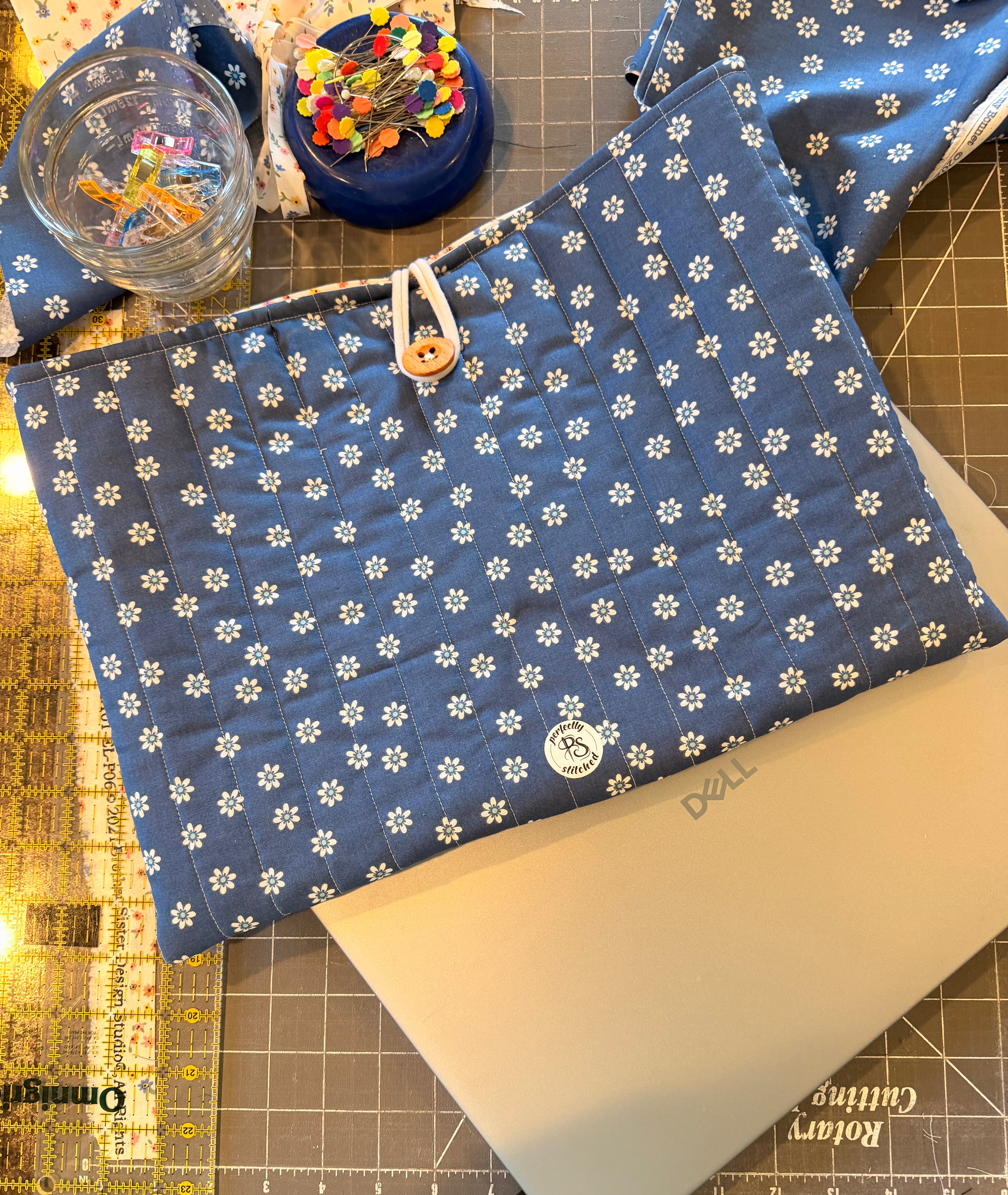 15” Laptop Sleeve-Blue