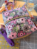 Boxy Bag-Pink Daisy-Size Md