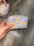 Small Boxy Bag - Baby. Blue Floral