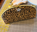 Half Moon Bag-Leopard Print- Size Sm